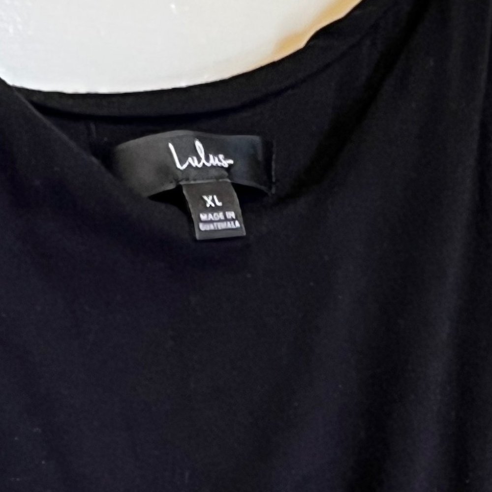 Lulu's Black Sleeveless Wide-Leg Jumpsuit - Picture 4 of 14